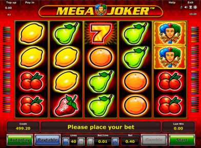 Mega Joker Slot logo